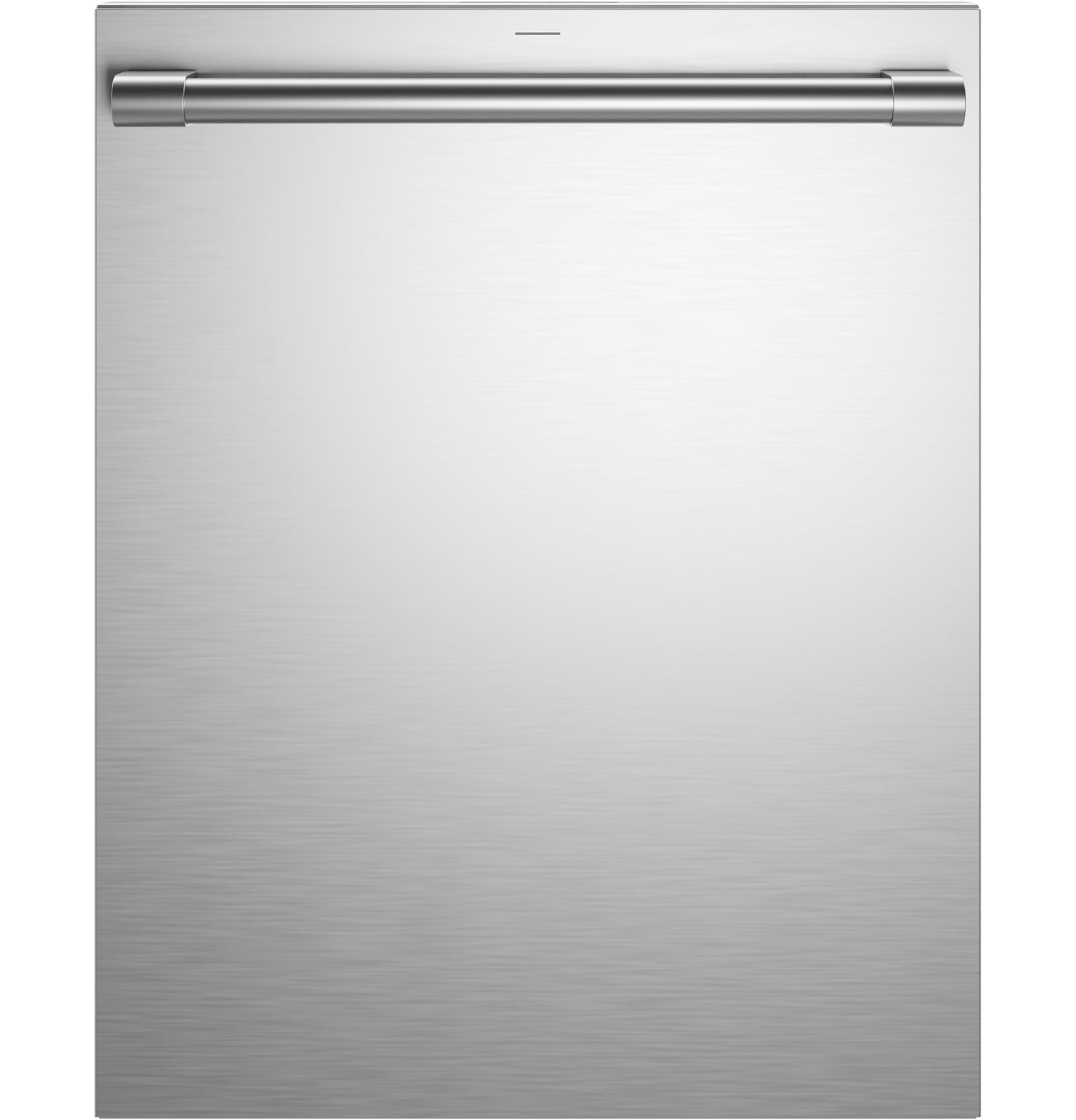 Stainless steel built-in dishwasher with sleek handle, part of dishwashers and kitchen appliances collection