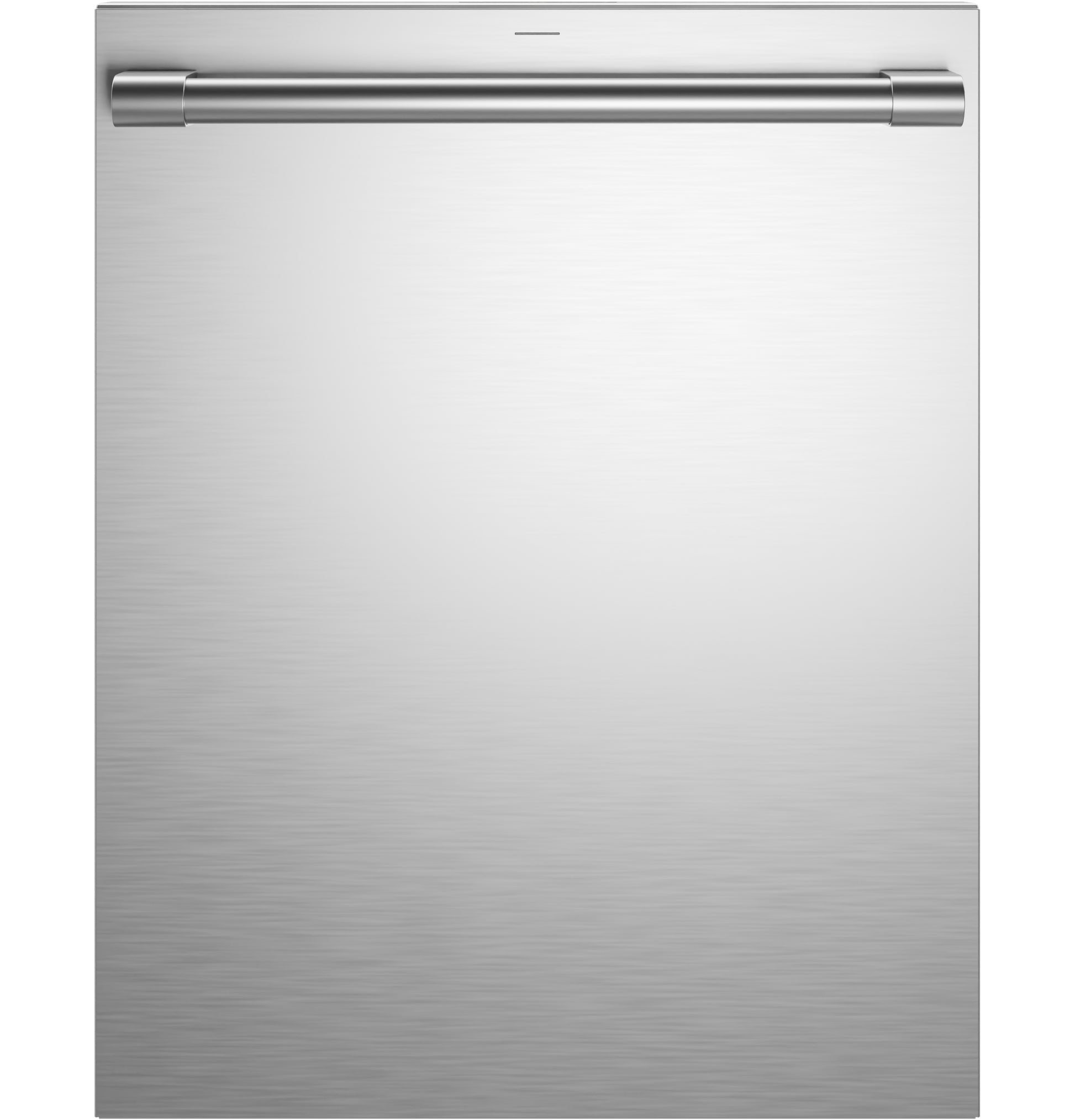 Stainless steel built-in dishwasher with sleek handle, part of dishwashers and kitchen appliances collection