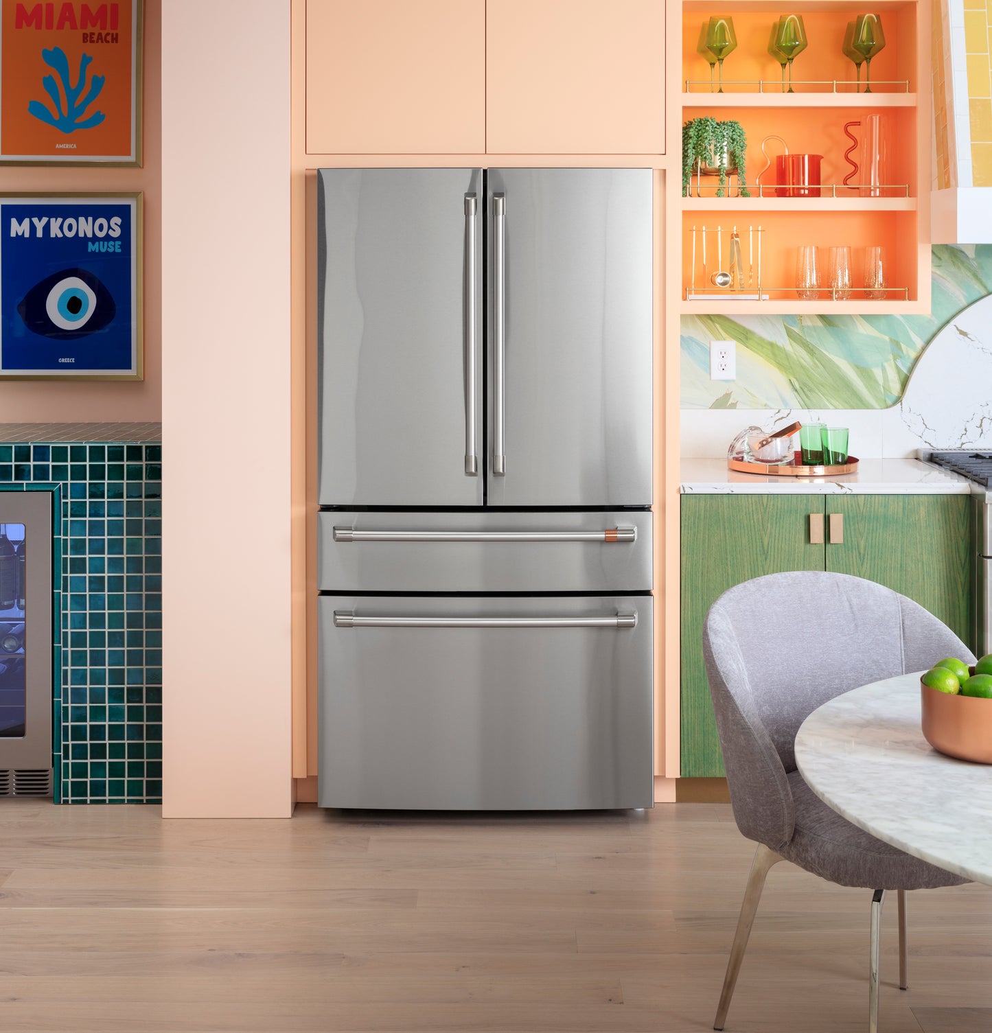 CAFÉ™ ENERGY STAR® 28.7 Cu. Ft. Smart 4-Door French-Door Refrigerator With Dual-Dispense AutoFill Pitcher