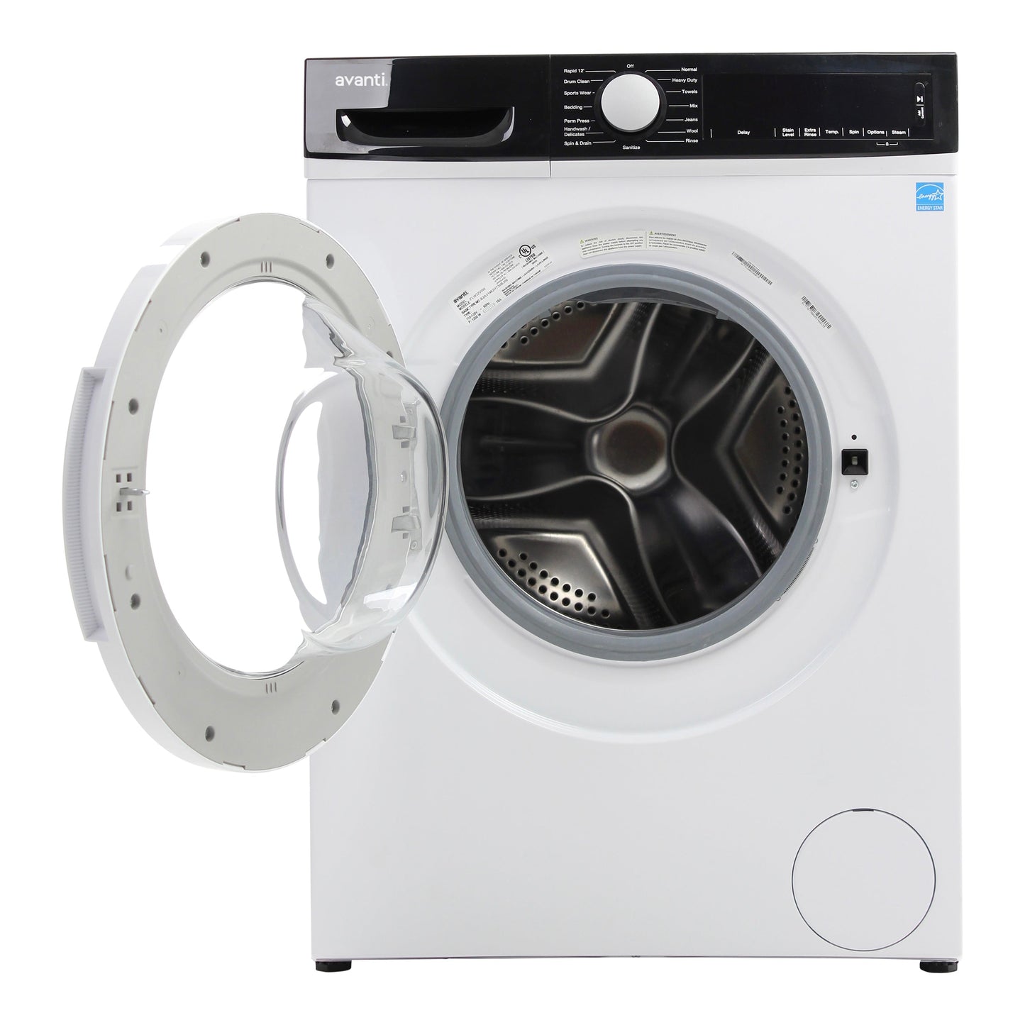 Avanti Front Load Washer - White