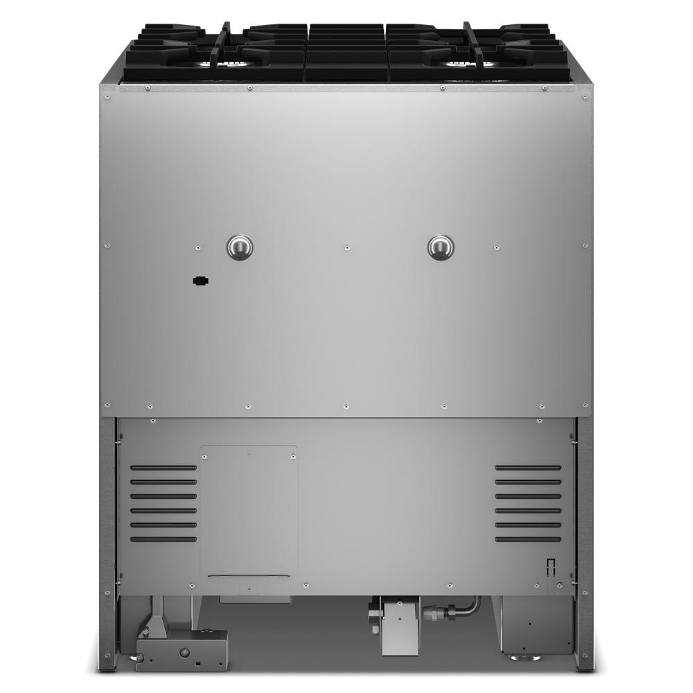 30-Inch 4 Burner Commercial-Style Dual Fuel Range with No Preheat Air Fry Mode