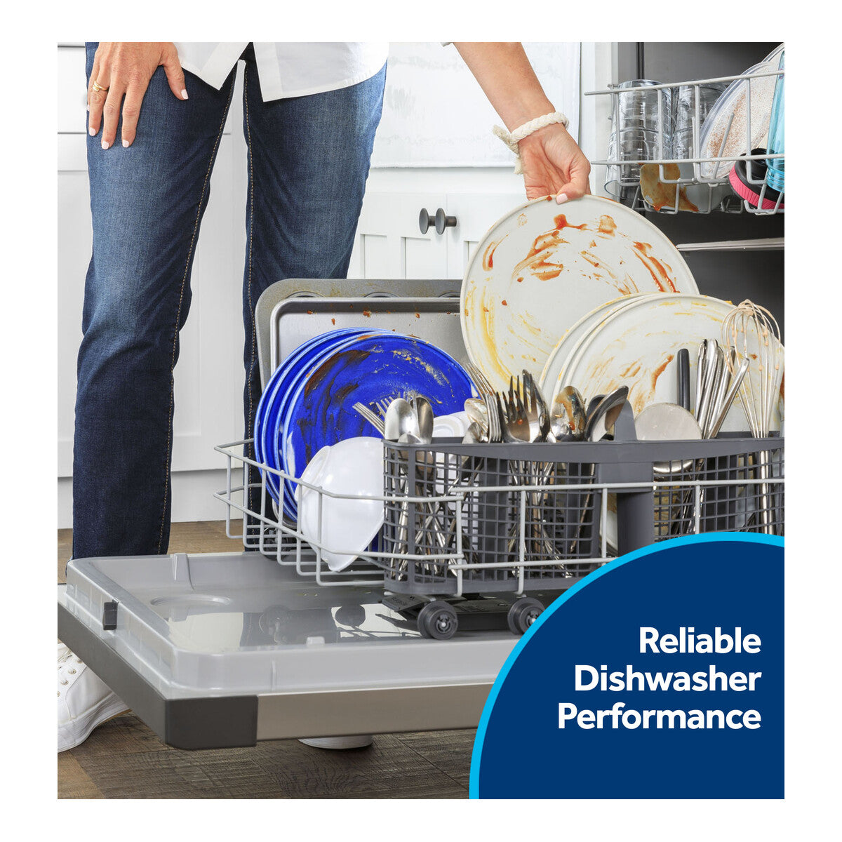 GE® Dishwasher with Front Controls