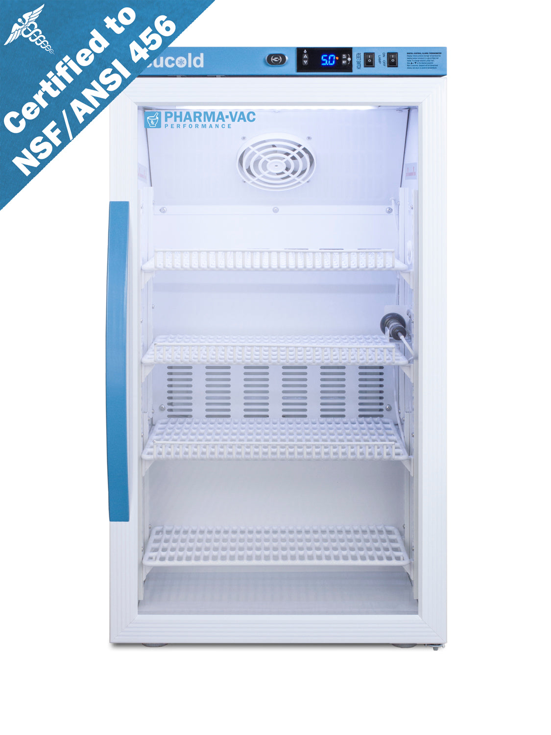 3 Cu.Ft. Counter Height Vaccine Refrigerator, Certified to NSF/ANSI 456 Vaccine Storage Standard