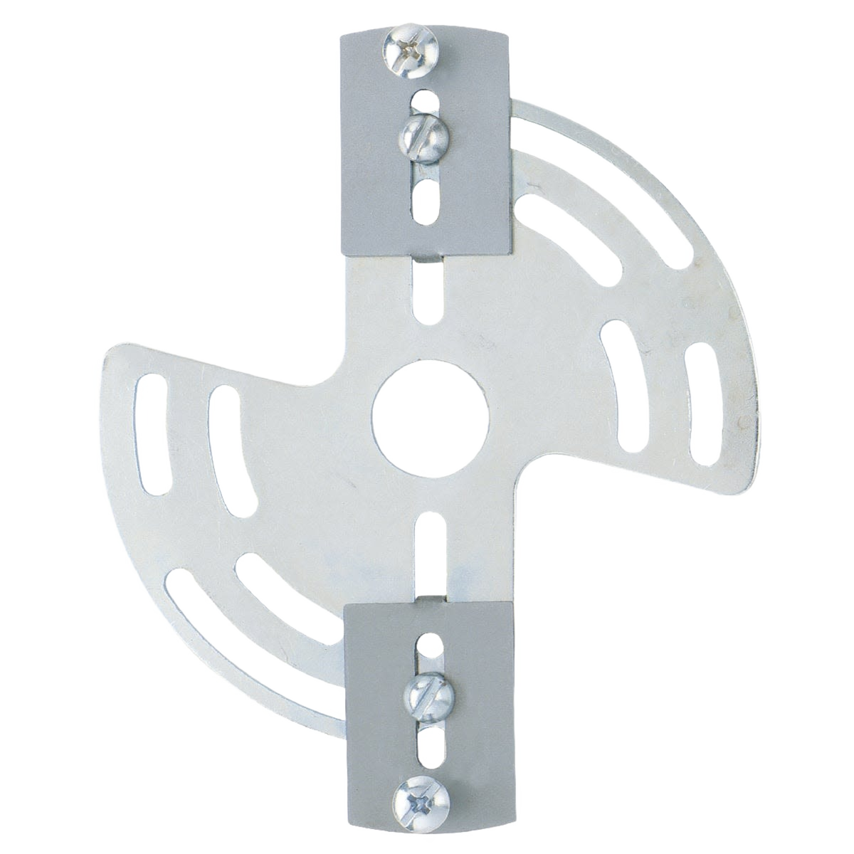 Adjustable metal cross bar with mounting slots and screws for lighting and electrical lamp parts under $50 collections