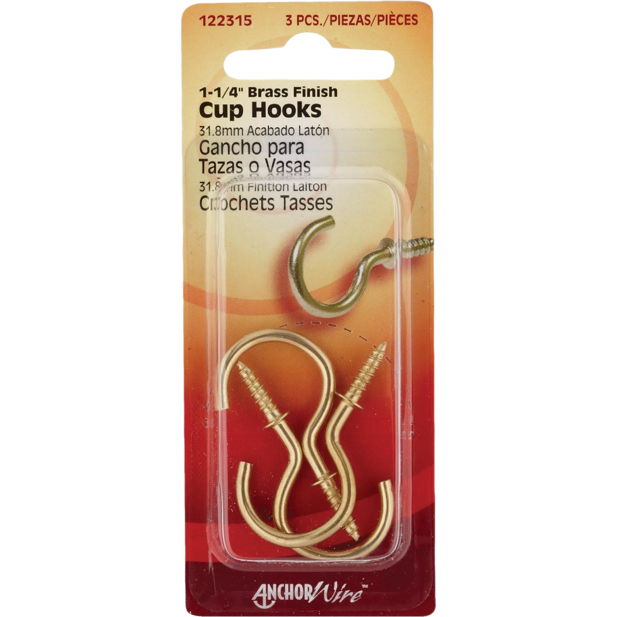anchor fishing hooks Hillman Fastener Corp 1-1/4