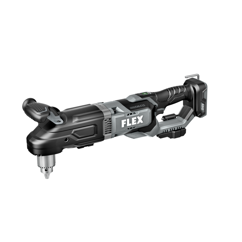FLEX 24V 2-Gear Compact Right Angle Drill (Tool Only)