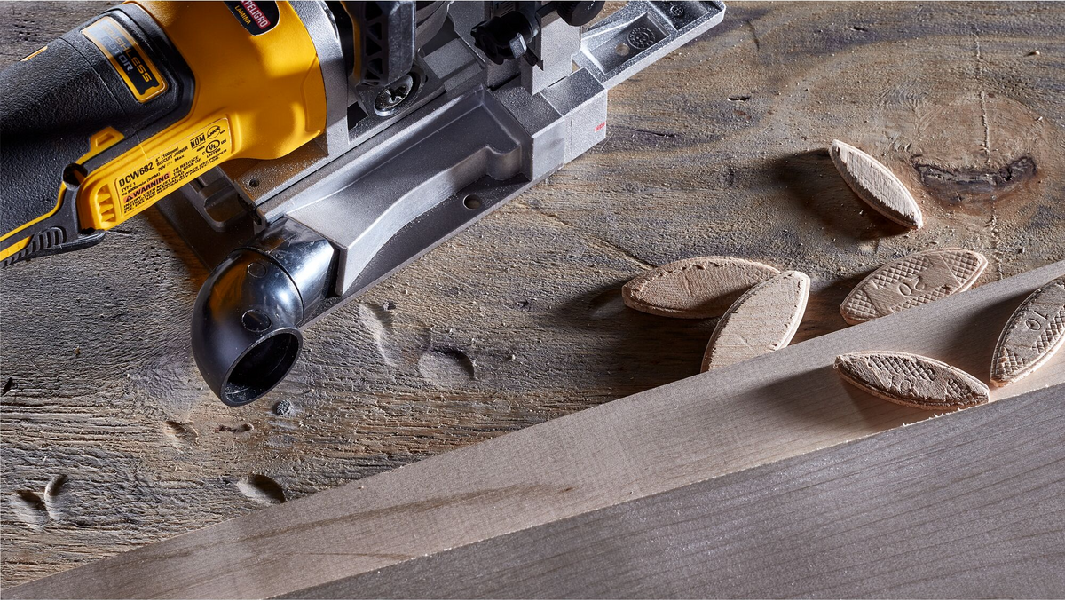 DEWALT 20V MAX* XR® Brushless Biscuit Joiner (Tool Only)