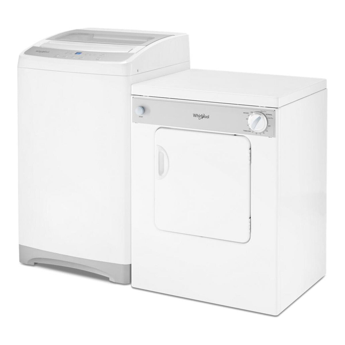 3.4 cu. ft. Compact Front Load Dryer with Flexible Installation