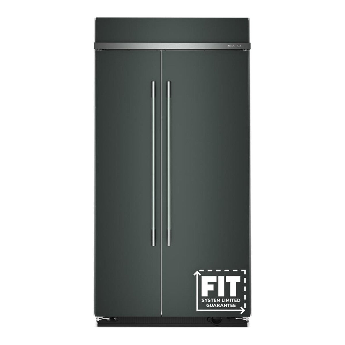 25.5 Cu. Ft. 42-Inch Built-In Side-by-Side Refrigerator with Signature Platinum Interior in Black Ore
