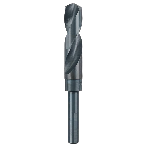 Black oxide drill bit designed for metal and stainless steel cutting in tool accessories and power tool collections