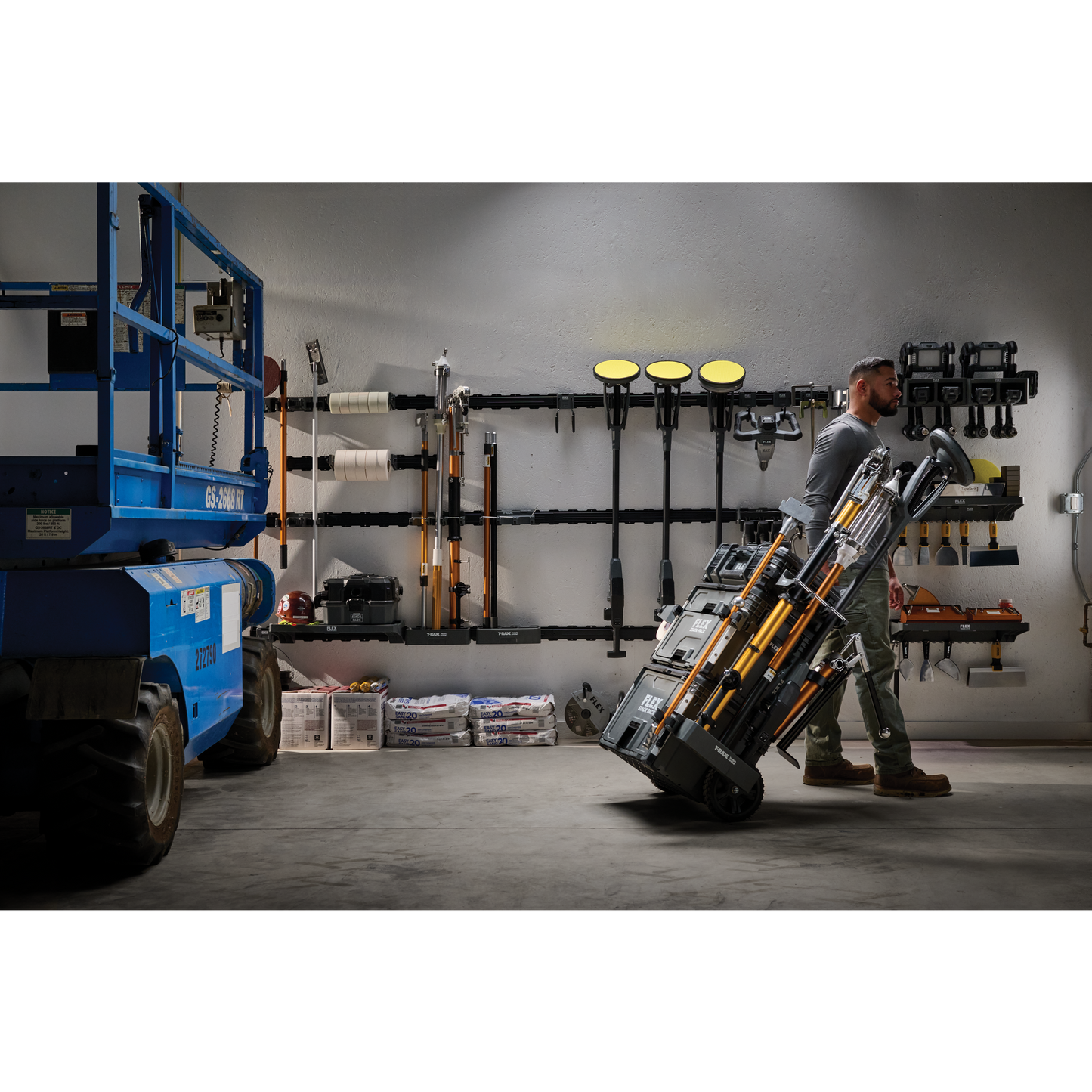 FLEX TRACK LOCK™ Spool Rack