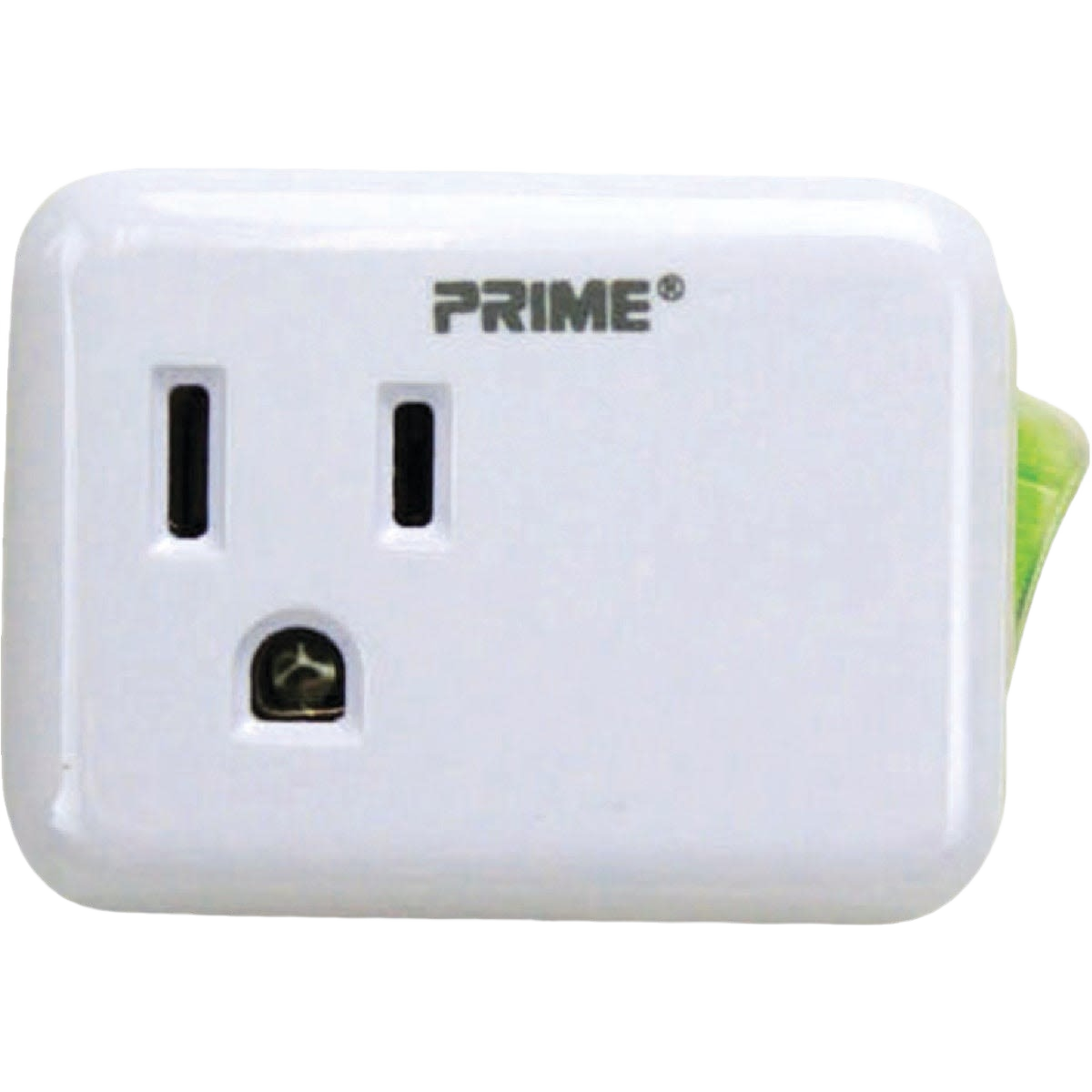 Compact single outlet plug-in with illuminated switch for electrical energy saving and home improvement projects under $50