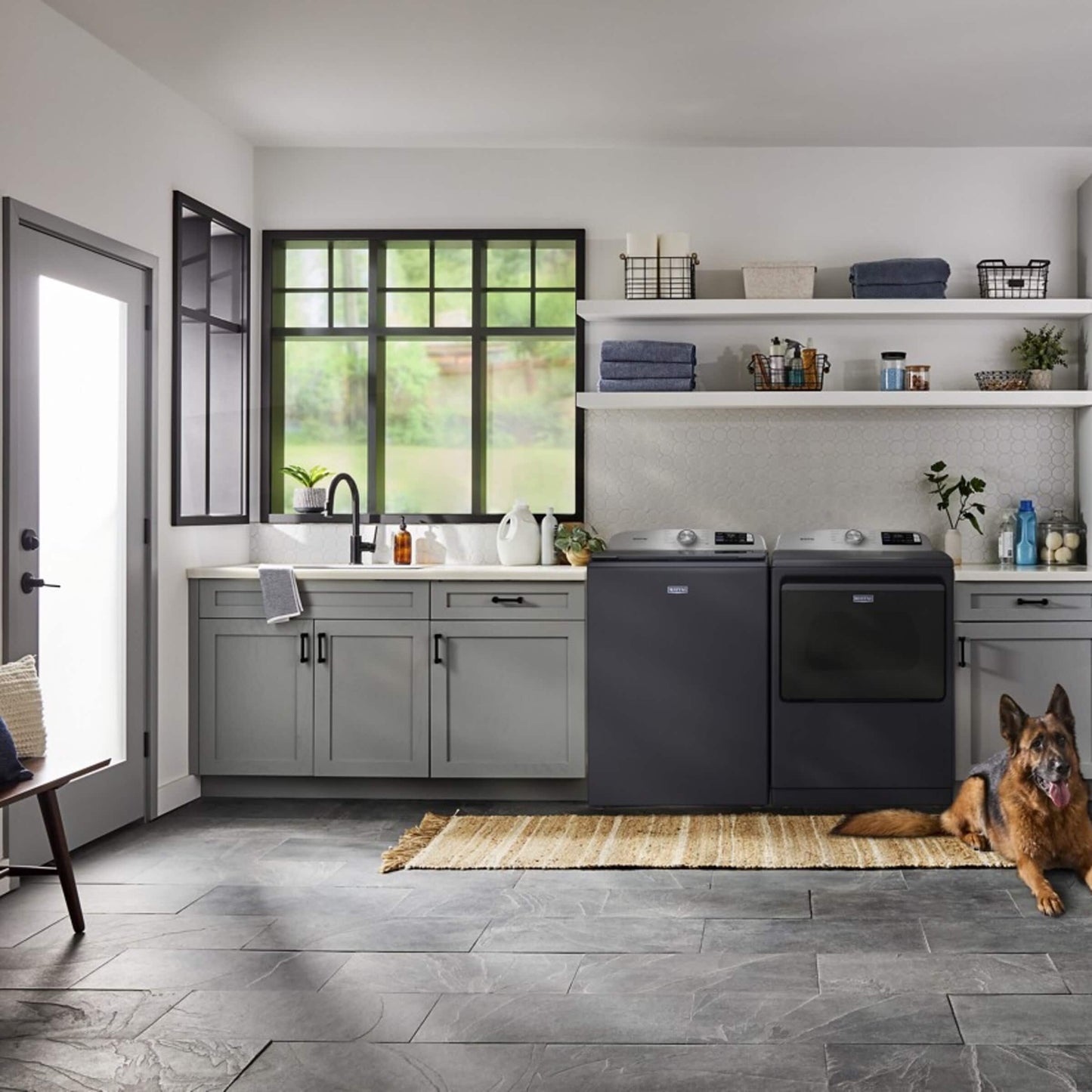 7.4 Cu. Ft. Pet Pro Top Load Electric Dryer with Extra Power and Sanitize Cycle