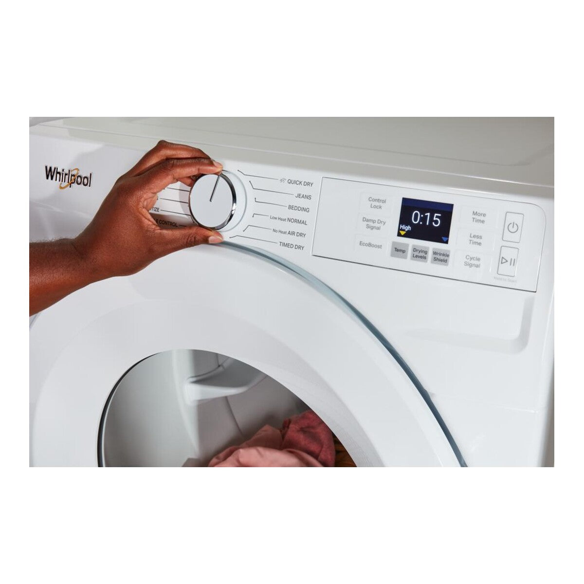 7.4 cu. ft. ENERGY STAR® Certified Front Load Gas Dryer with Wrinkle Shield™ Option