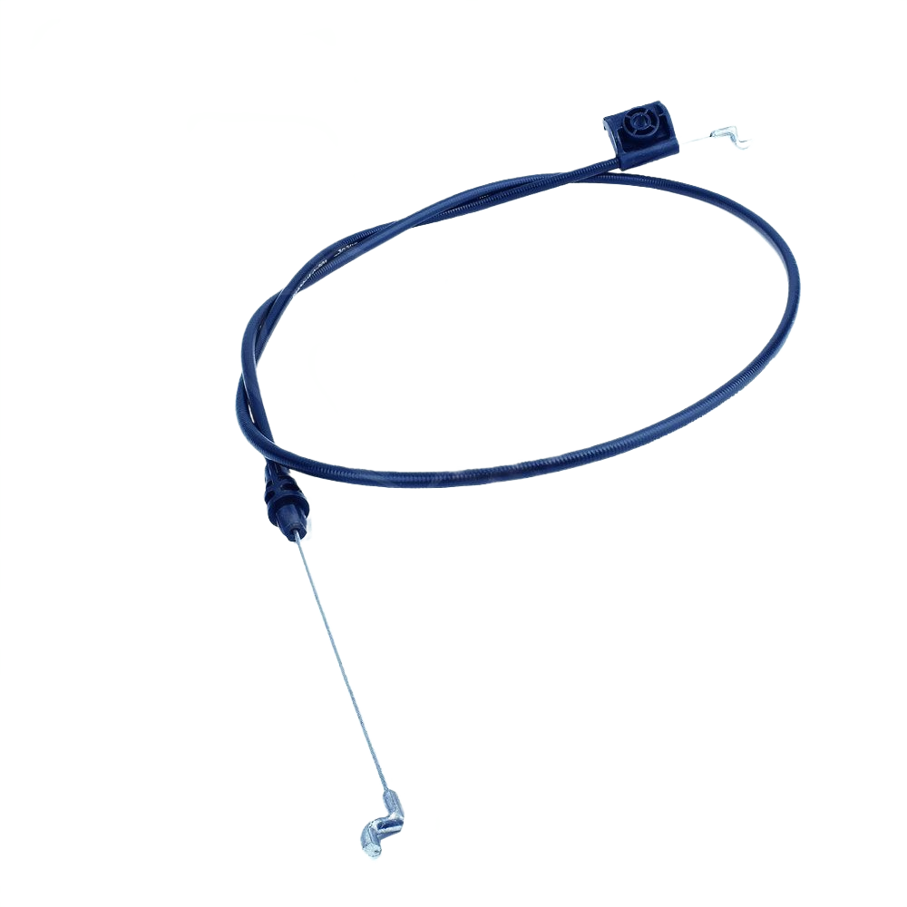 Black brake cable with metal fittings for Honda vehicles, ideal for Parts & Lubricants and home improvement tools under $50.
