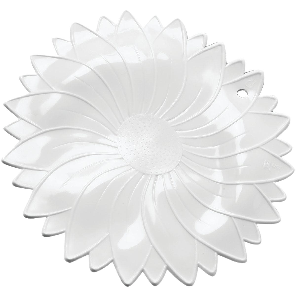 White flower-shaped silicone pot holder with textured center for kitchenware and kitchen gadgets collections under $25