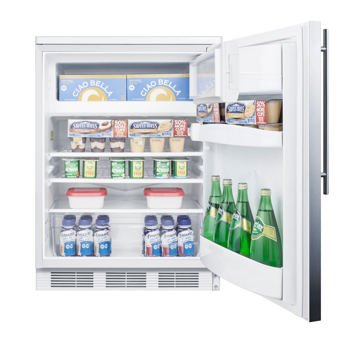 24" Wide Built-In Refrigerator-Freezer, ADA Compliant