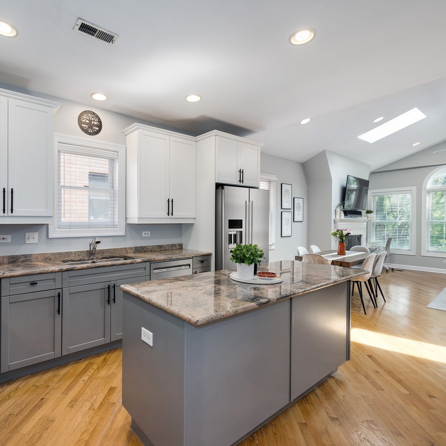 Over-The-Range Microwave with Flush Built-In Design