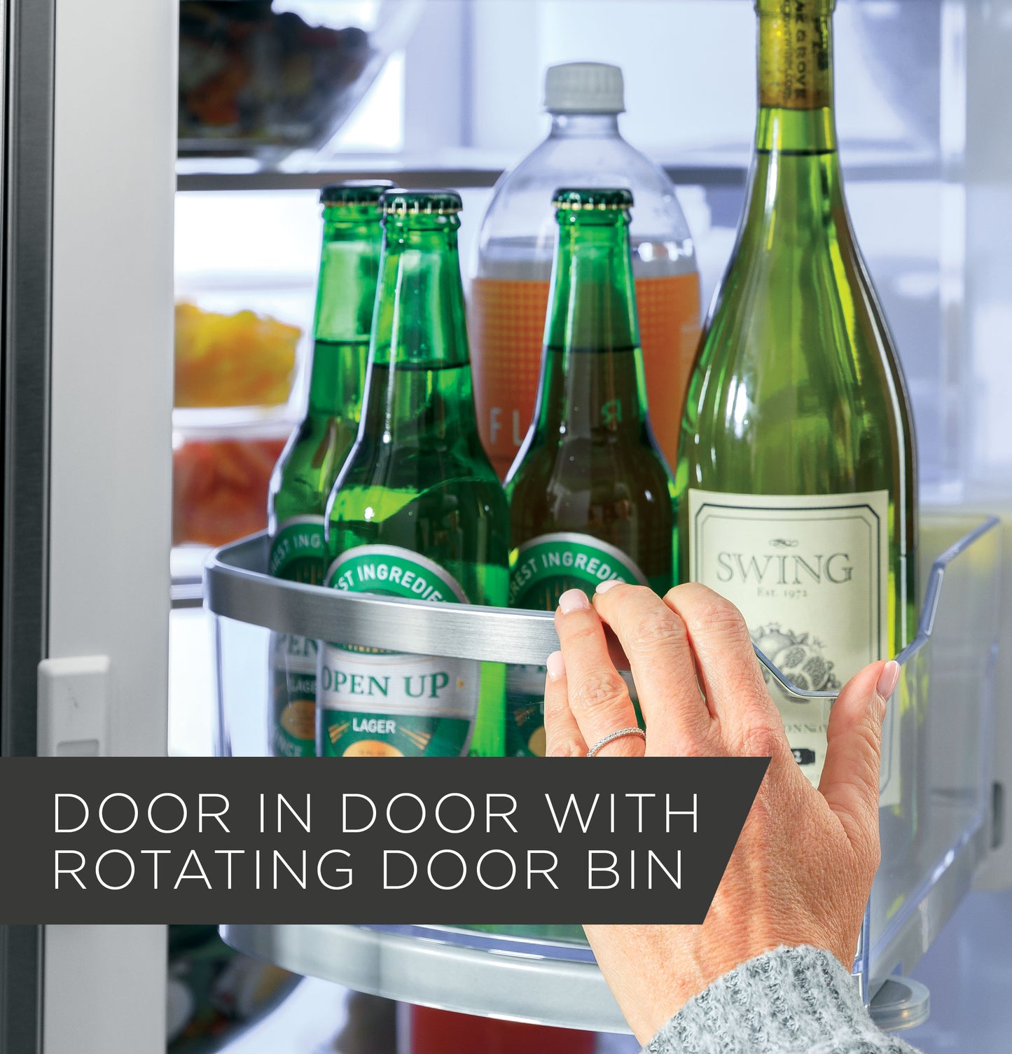 GE Profile™ Series 27.7 Cu. Ft. French-Door Refrigerator with Door In Door and Hands-Free AutoFill