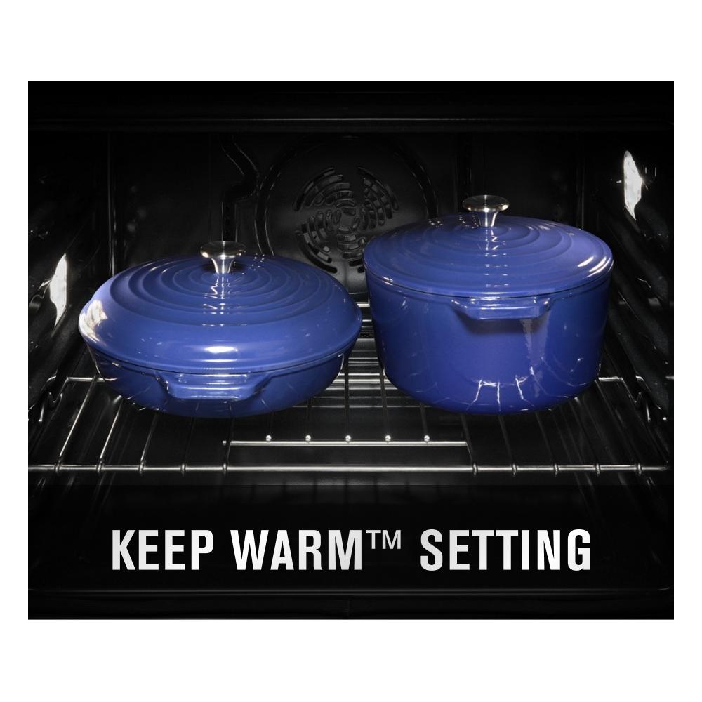 30-inch Double Wall Oven with Air Fry and Basket - 10 cu. ft.