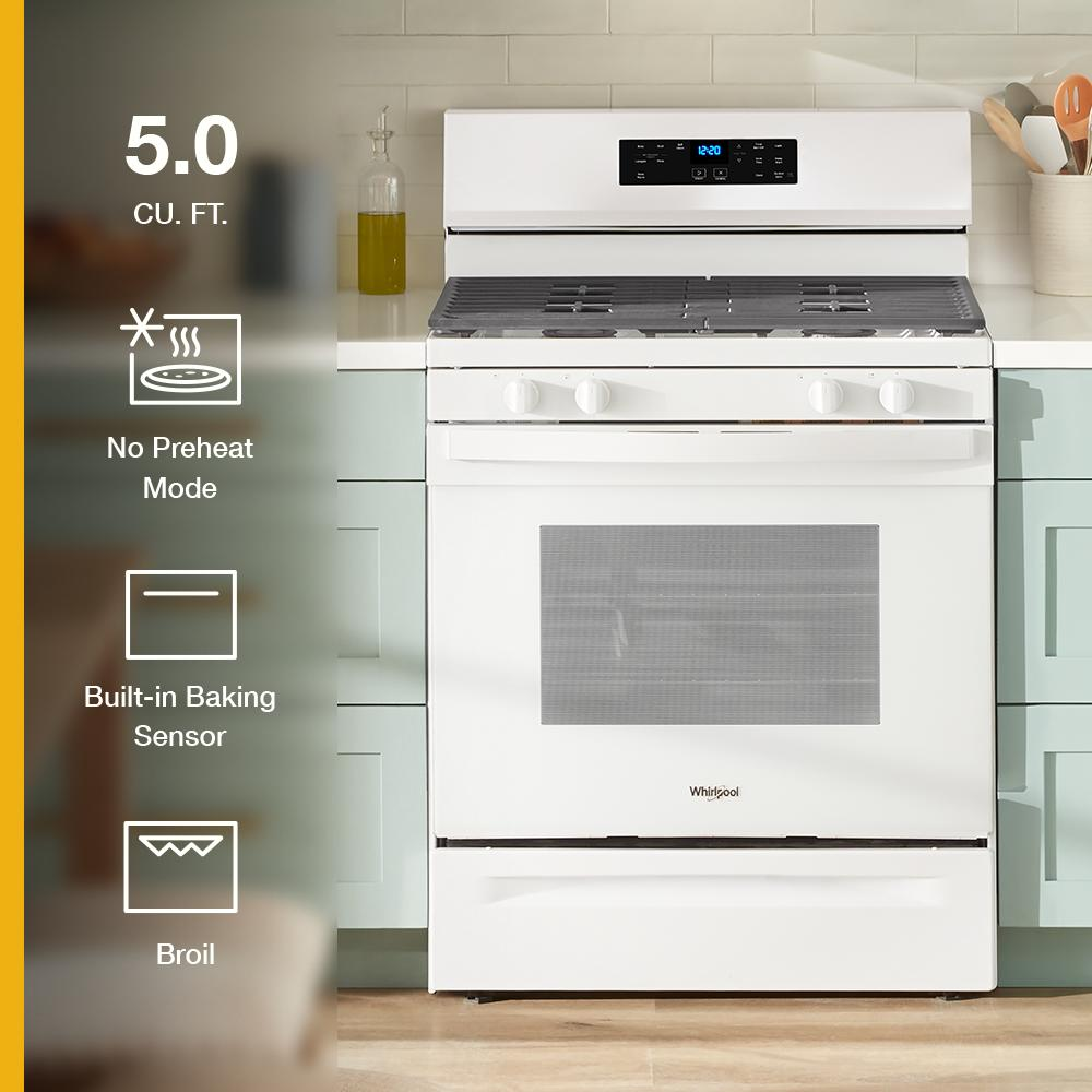 30-inch Self Clean Gas Range with No Preheat Mode
