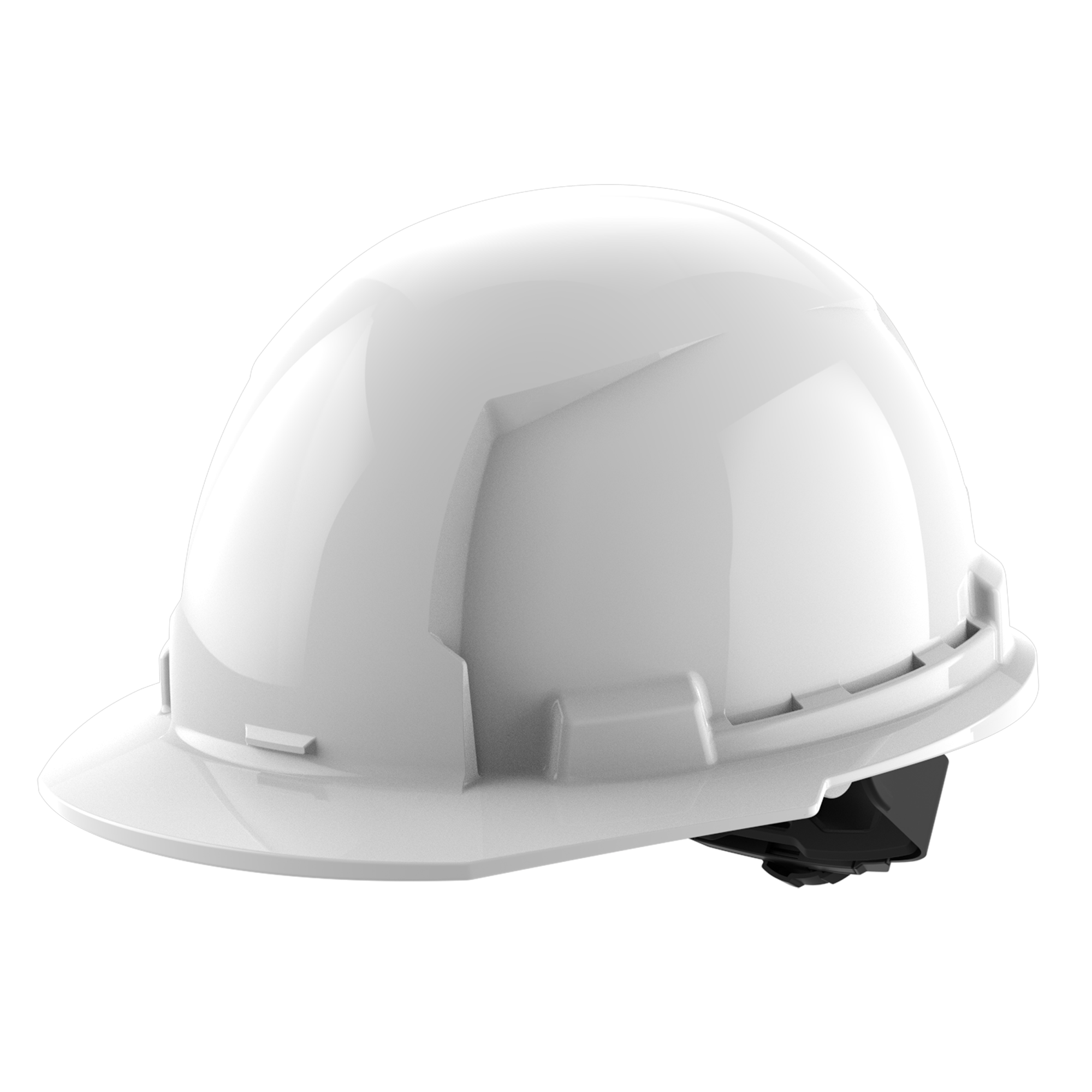 Milwaukee BOLT Safety Helmet – Black Front Brim, Type 2 Class E, Ratchet Suspension, 20kV Protection