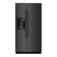 20.8 Cu. Ft. 36-Inch Counter-Depth Side-by-Side Refrigerator with Exterior Ice and Water Dispenser in Black Ore