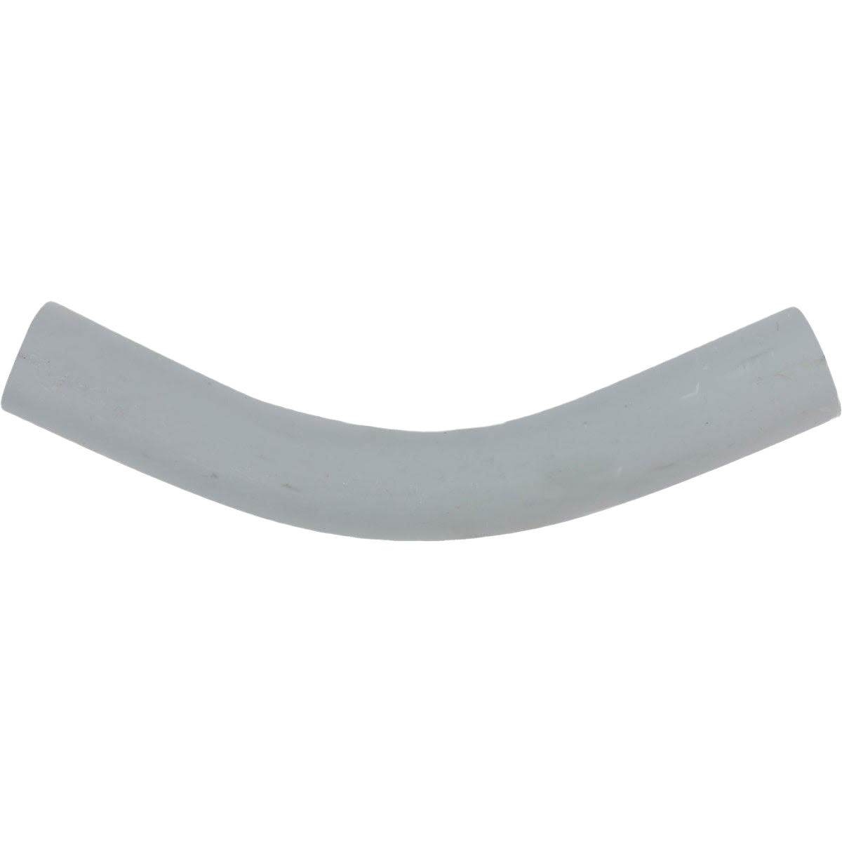 Gray non-metallic PVC conduit elbow designed for electrical conduit bending in home improvement and electrical collections