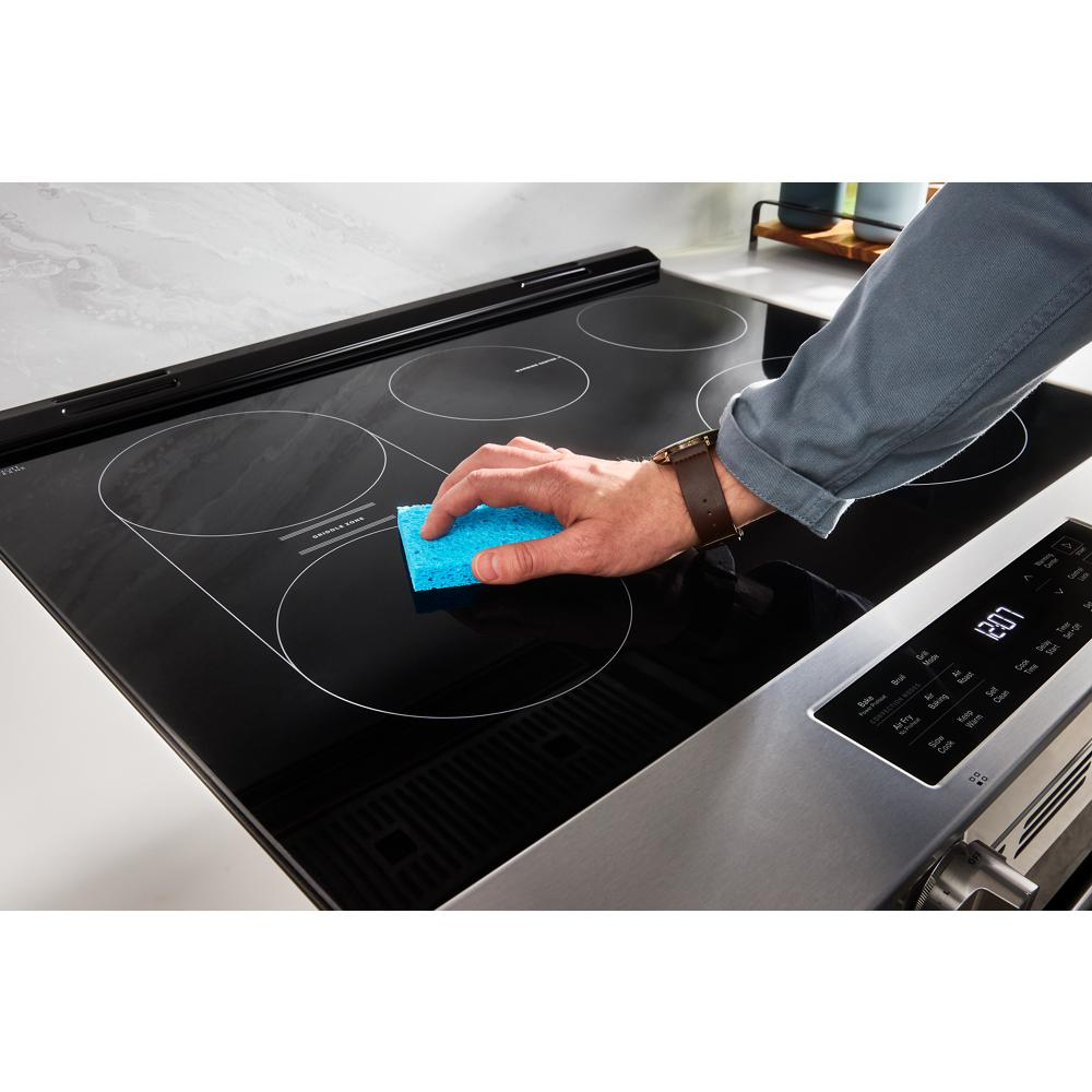 30-Inch Wide Slide-In Electric Range with Grill Mode and No Preheat Air Fry - 5.3 Cu. Ft.