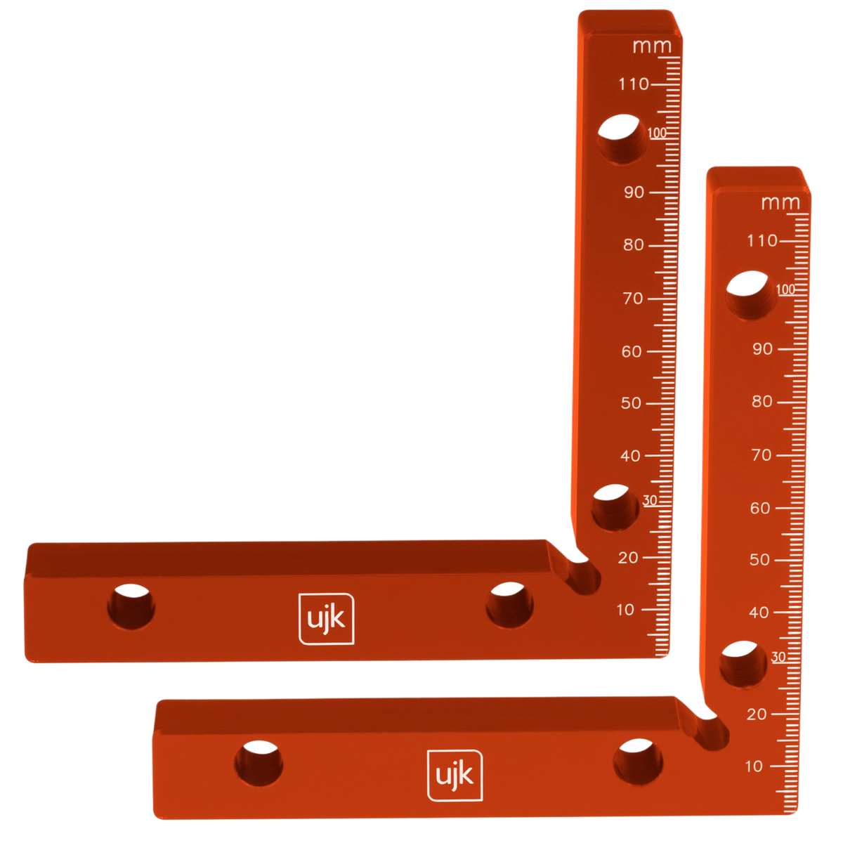 UJK Assembly Square 100mm with Clamping Holes(2)