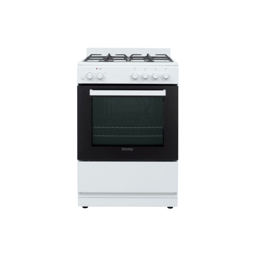 Danby 24″ Wide Gas Range in White