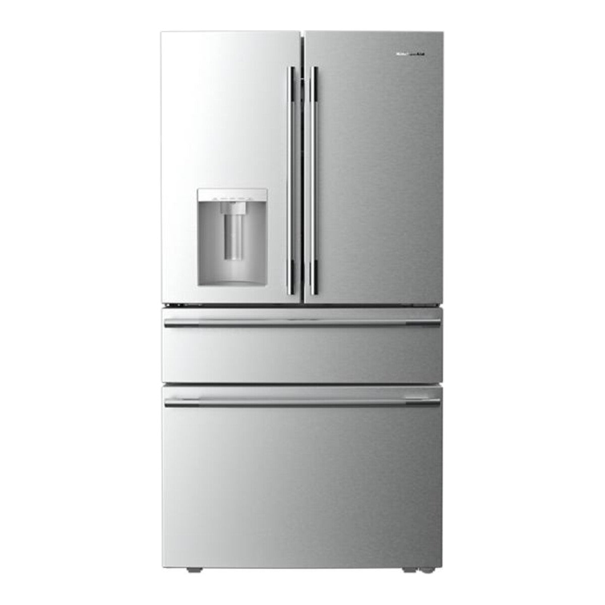 29 Cu. Ft. 36-Inch 4-Door French Door Refrigerator with Exterior Ice and Water Dispenser in PrintShield® Stainless Steel