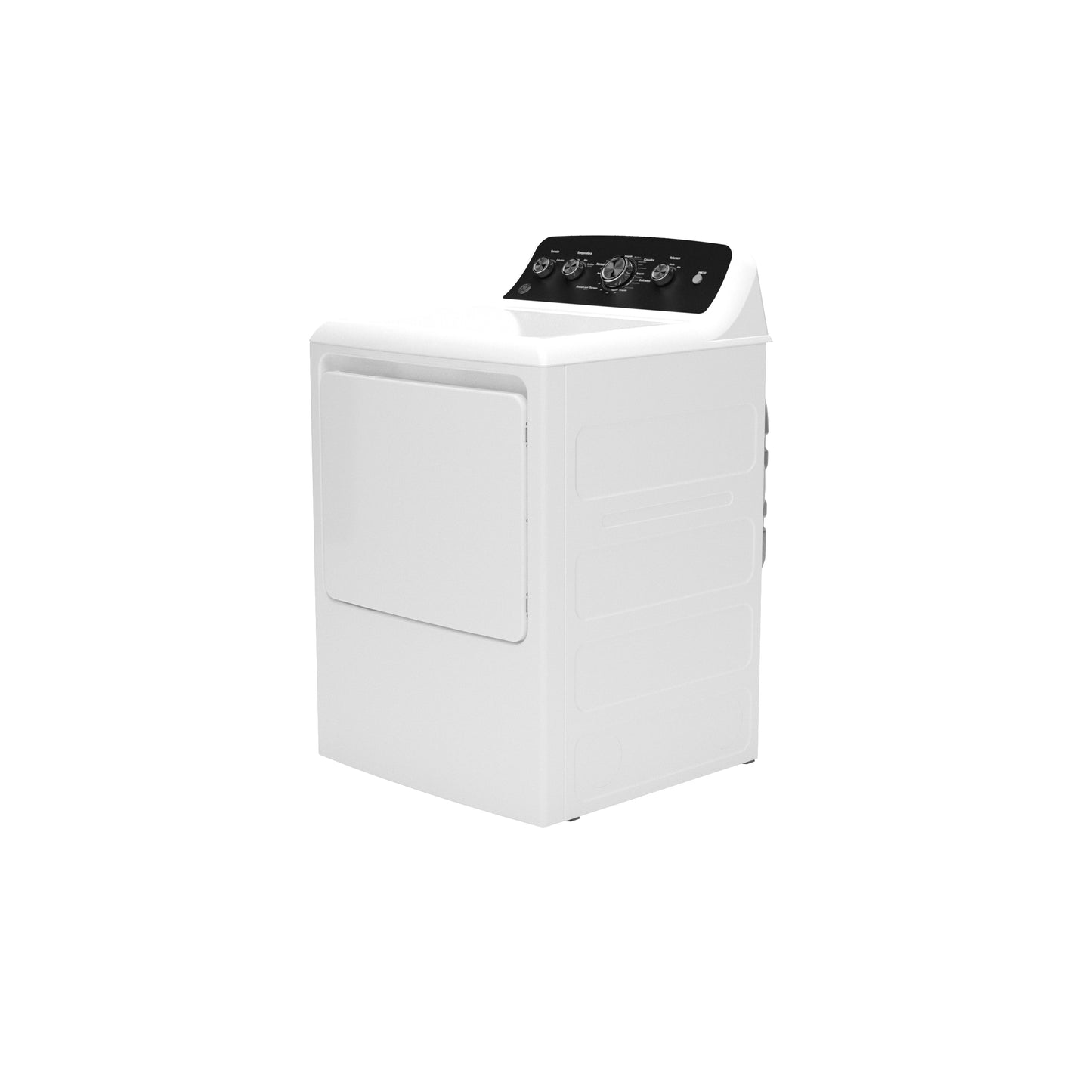 GE® 7.2 cu. ft. Capacity Gas Dryer with Spanish Panel and Up To 120 ft. Venting
