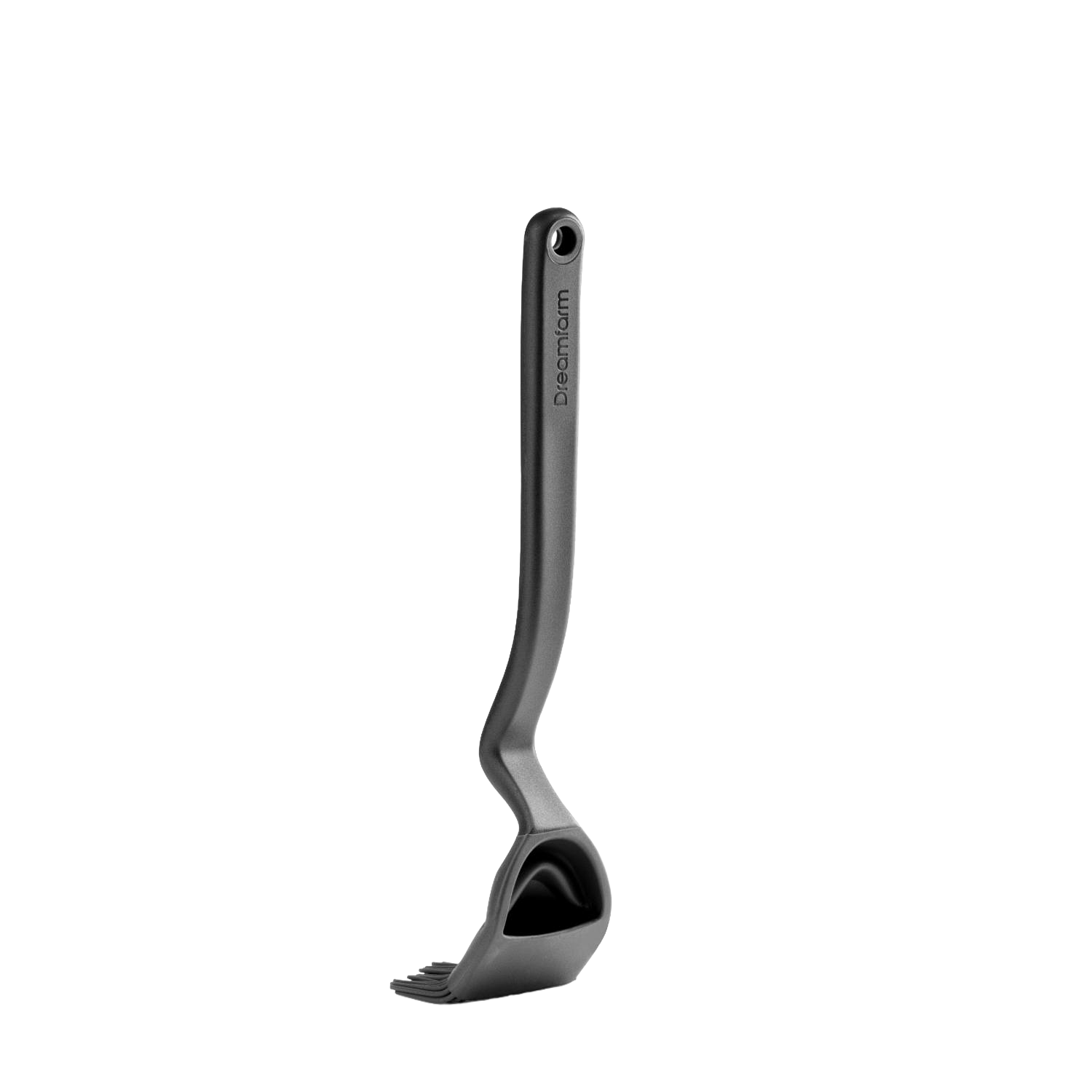 Black silicone basting brush with ergonomic angled handle for kitchen utensils and cooking tools under $50 collection