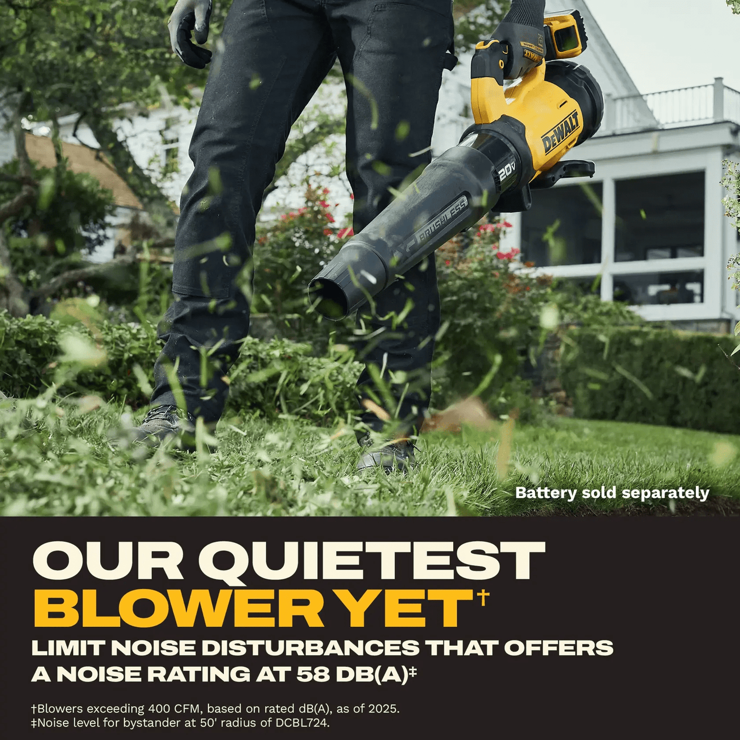 DEWALT 20V MAX XR Brushless Cordless Blower (Tool Only)