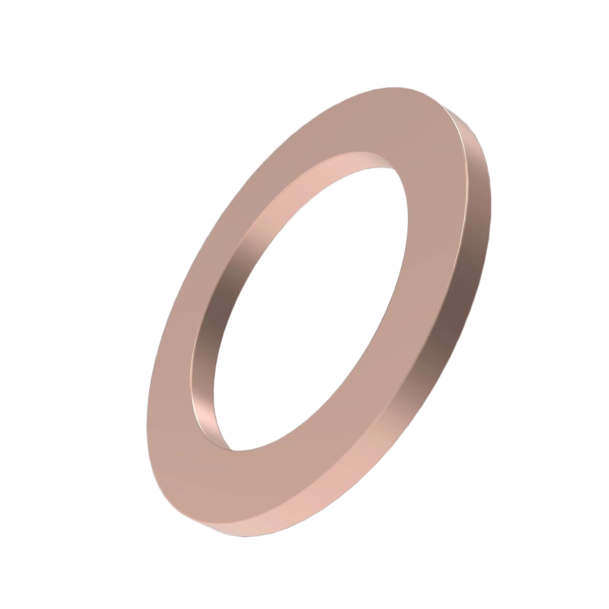 Copper-toned round hole washer for John Deere equipment in nuts, bolts, and washers under $25 collection