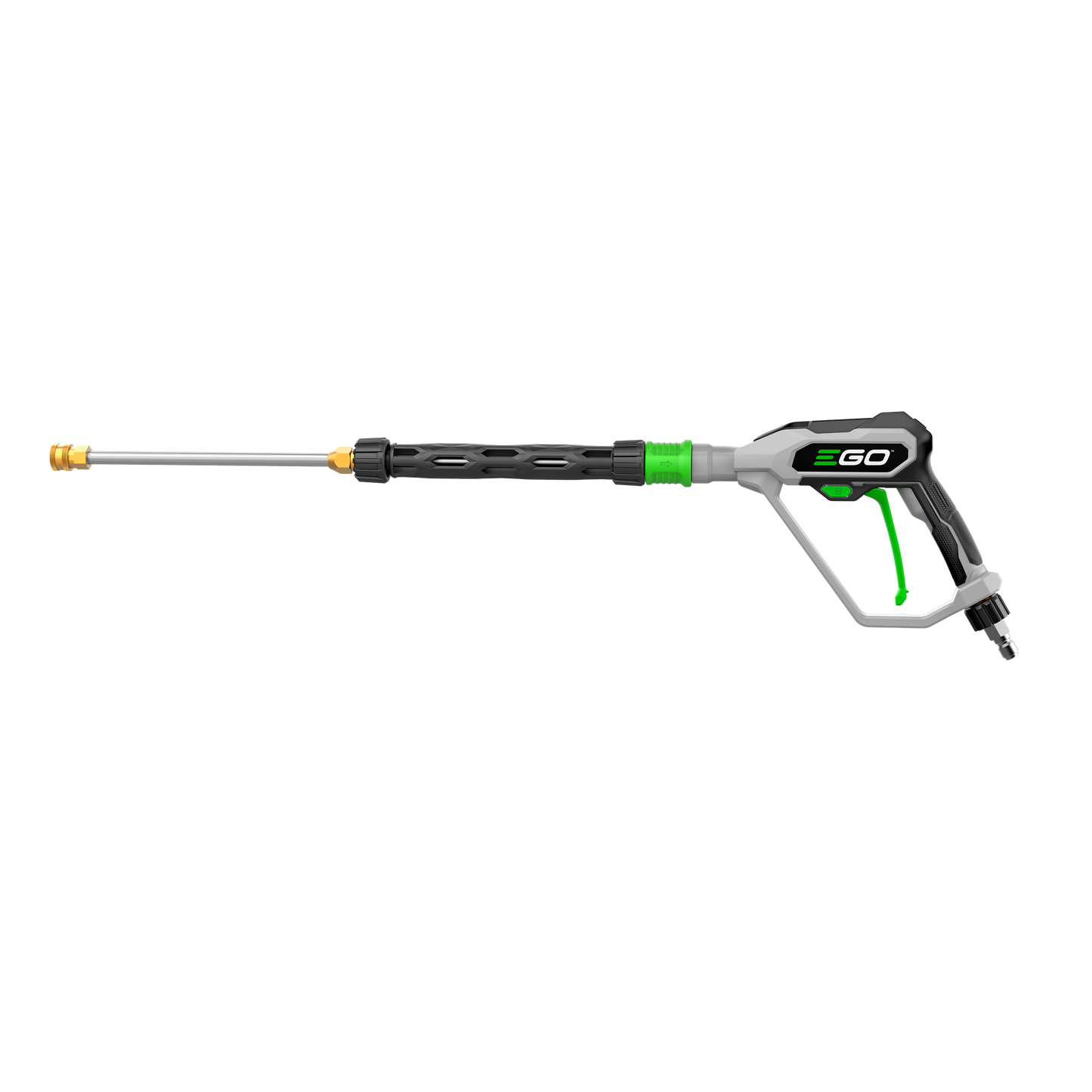 EGO Power+ pressure washer spray wand with ergonomic handle and green trigger for home improvement and tool use