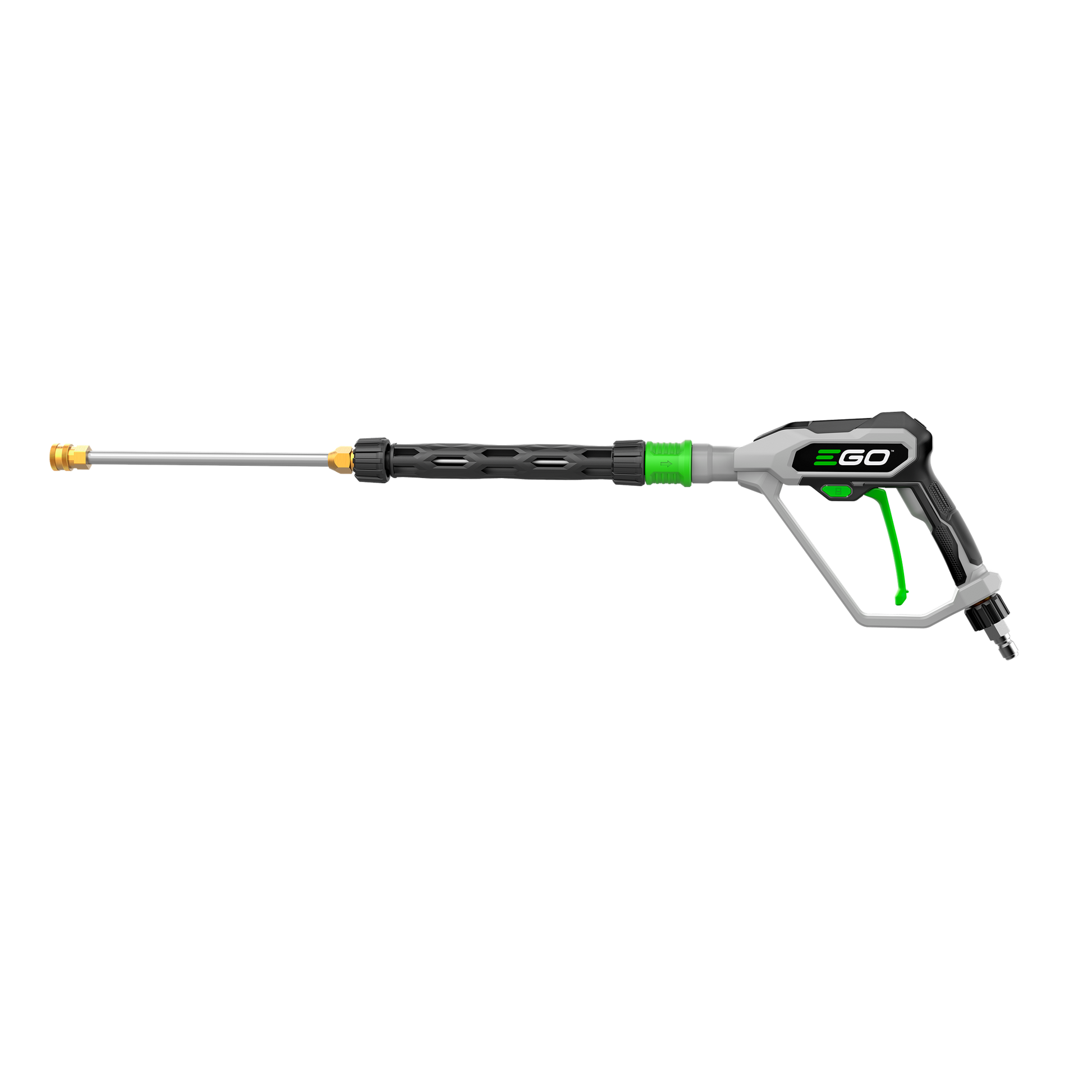 EGO Power+ pressure washer spray wand with ergonomic handle and green trigger for home improvement and tool use