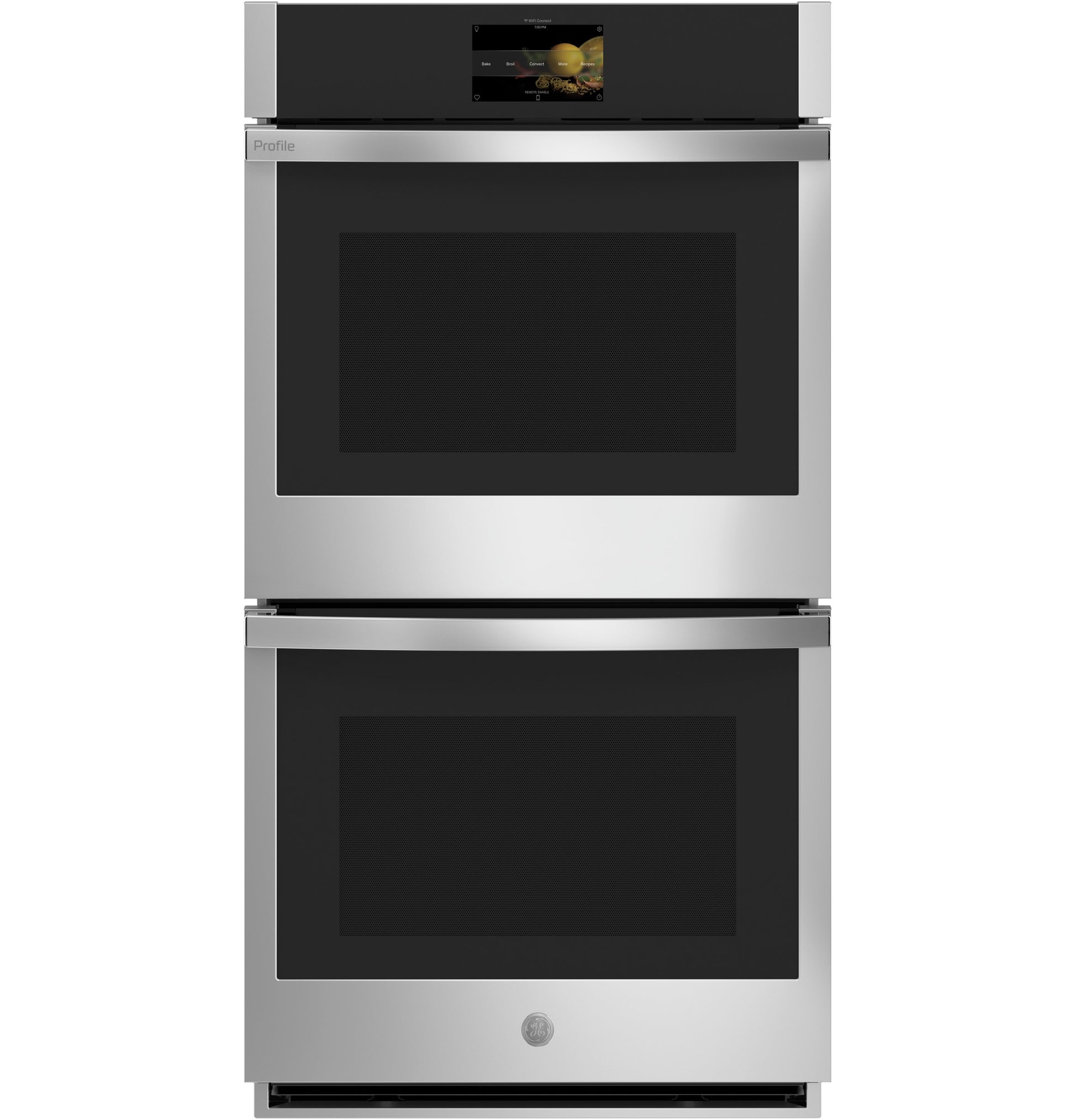 Stainless steel built-in convection double wall oven with digital touchscreen in Appliances and Kitchen & Kitchenware collections