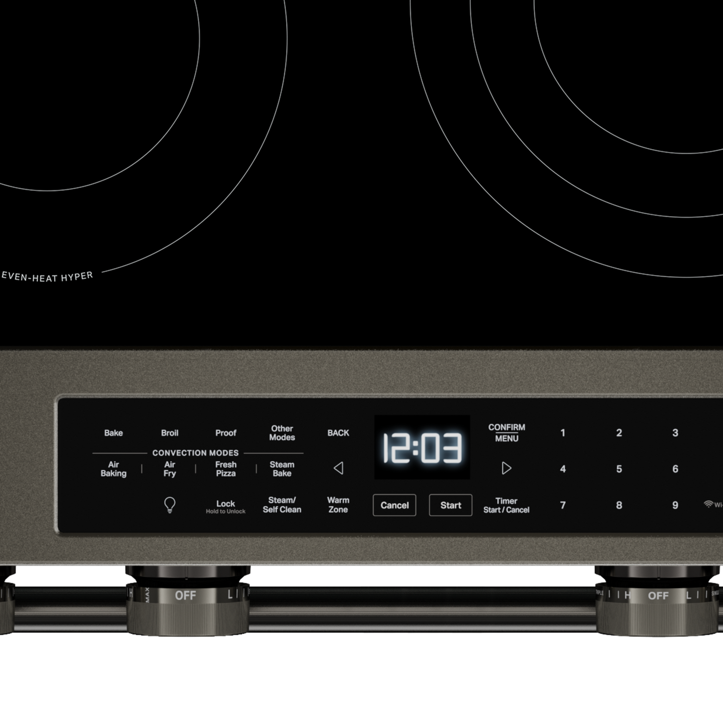 5.3 Cu. Ft. Smart Slide-in Electric Range with Two Even-Heat™ Hyper Elements and Convection Cooking Modes