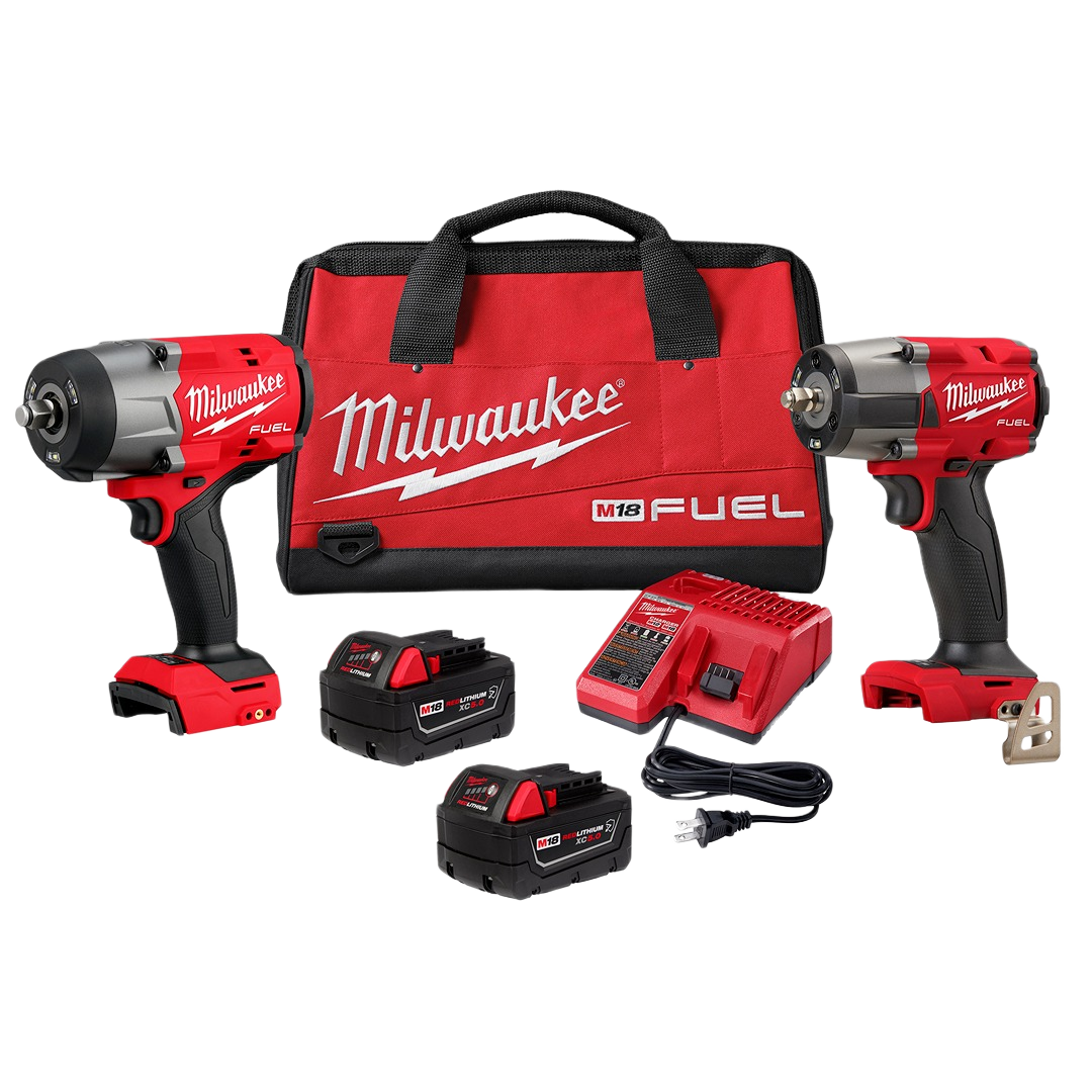 Milwaukee M18 FUEL™ 1/2" HTIW & 3/8" MTIW Automotive Combo Kit