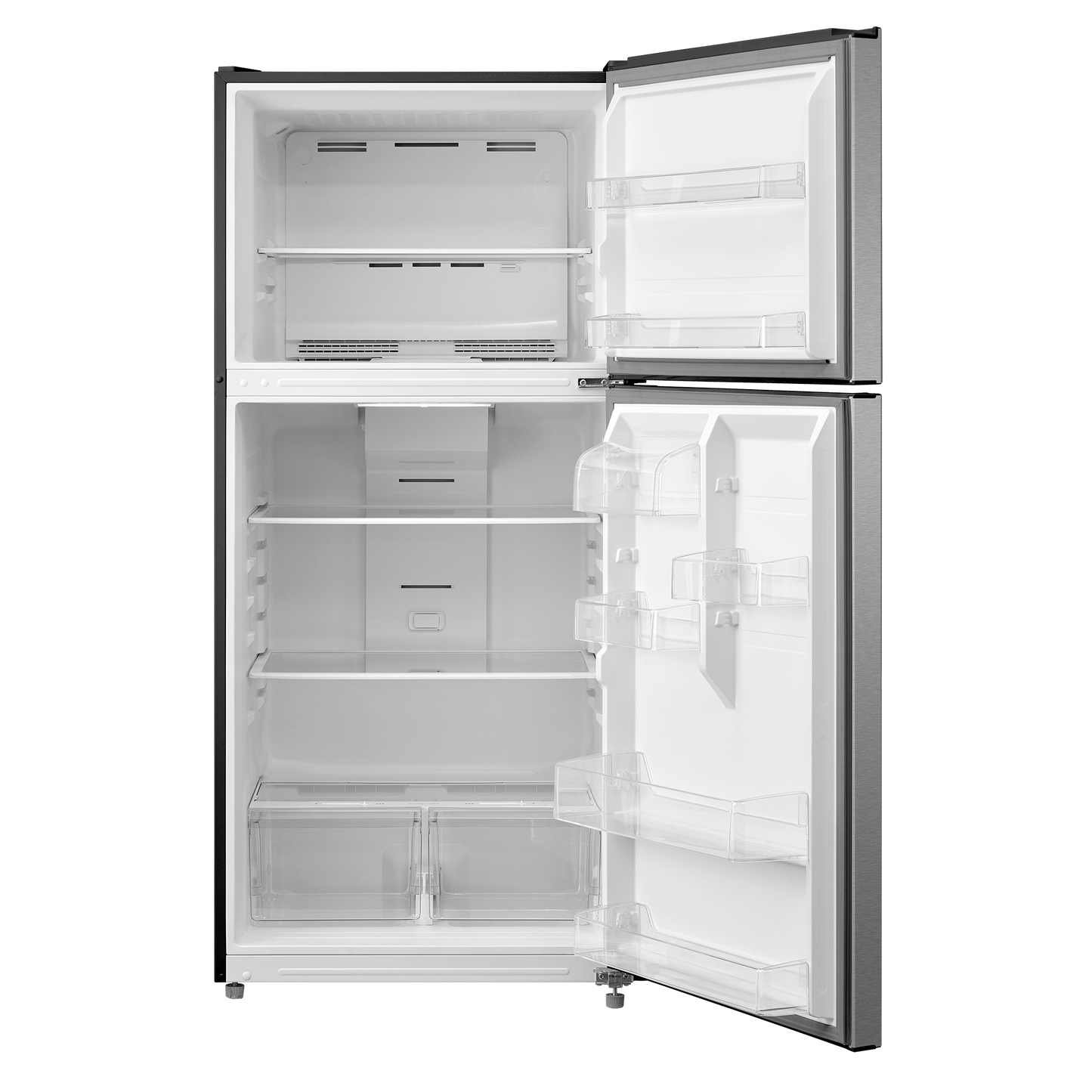 Element Electronics 20.5 cu. ft. Top Freezer Refrigerator - Stainless Steel, ENERGY STAR (ERT21CSCS)