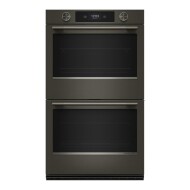 30-inch Smart Electric Double Wall Oven with Assisted Cooking Modes - Black Ore