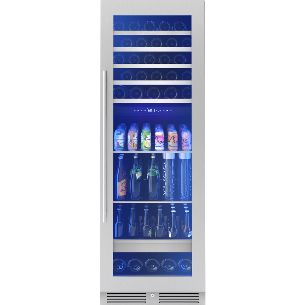 Wine & Beverage Center 24" Full Size Reversible, Dual Zone
