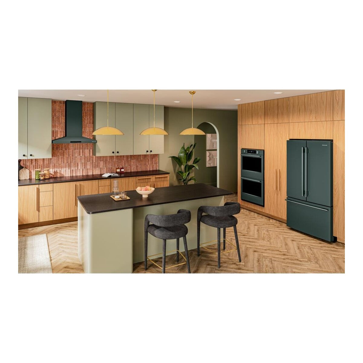 30-inch Smart Electric Double Wall Oven with Assisted Cooking Modes - Juniper