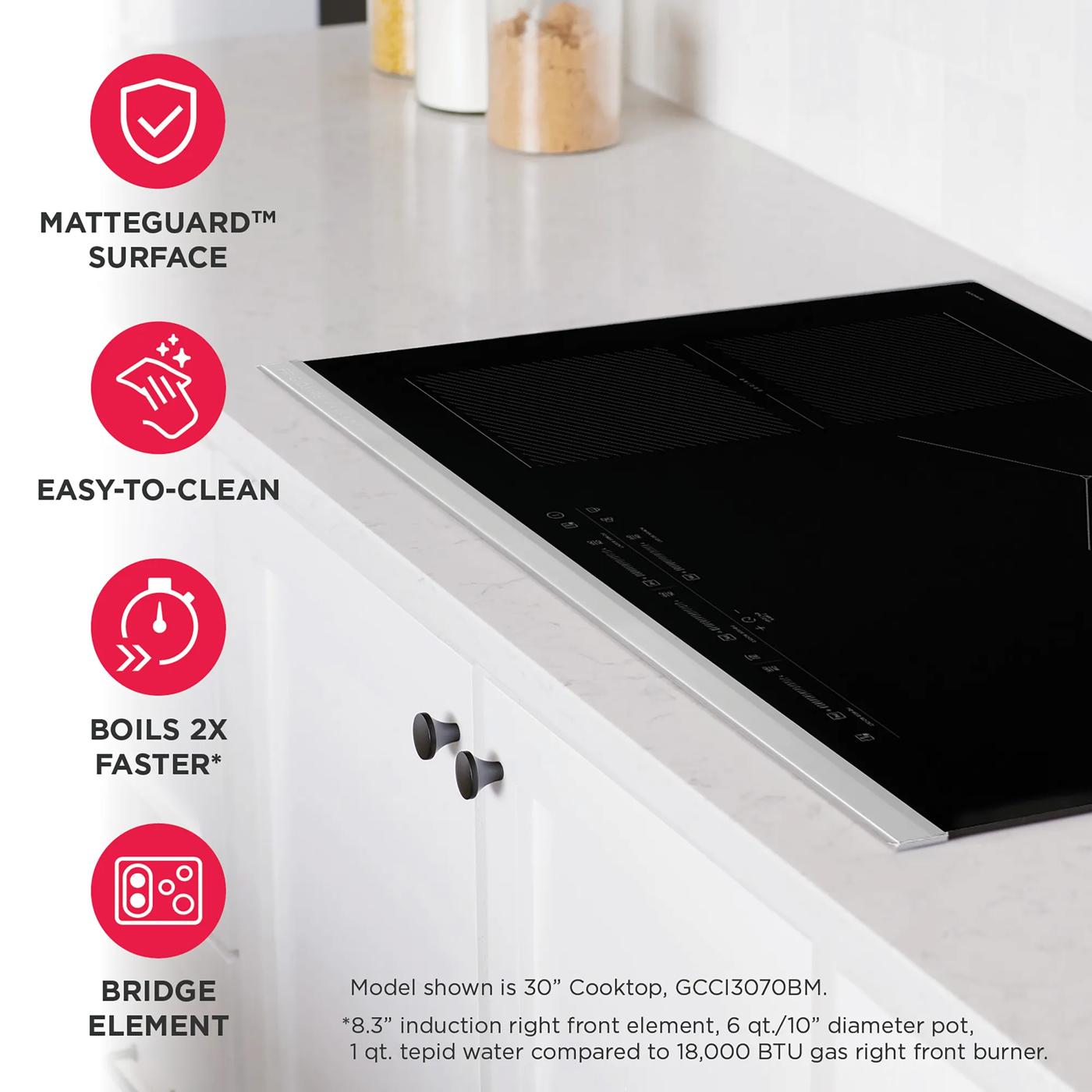 30" Induction Cooktop with MatteGuard™