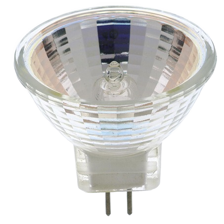 Clear halogen MR11 miniature 2-pin base bulb for lighting and electrical applications under $50 collections