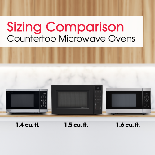 1.4 CF Smart Countertop Microwave Oven, Orville Redenbacher's Certified