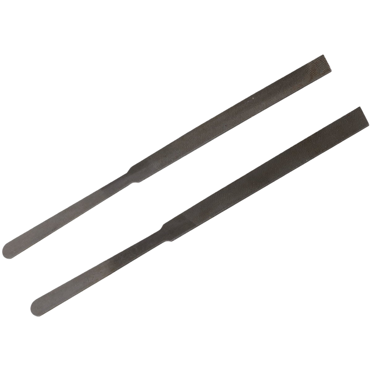 Pair of hardened steel double-cut ignition point files for carbon removal in Parts & Lubricants tool collection under $50