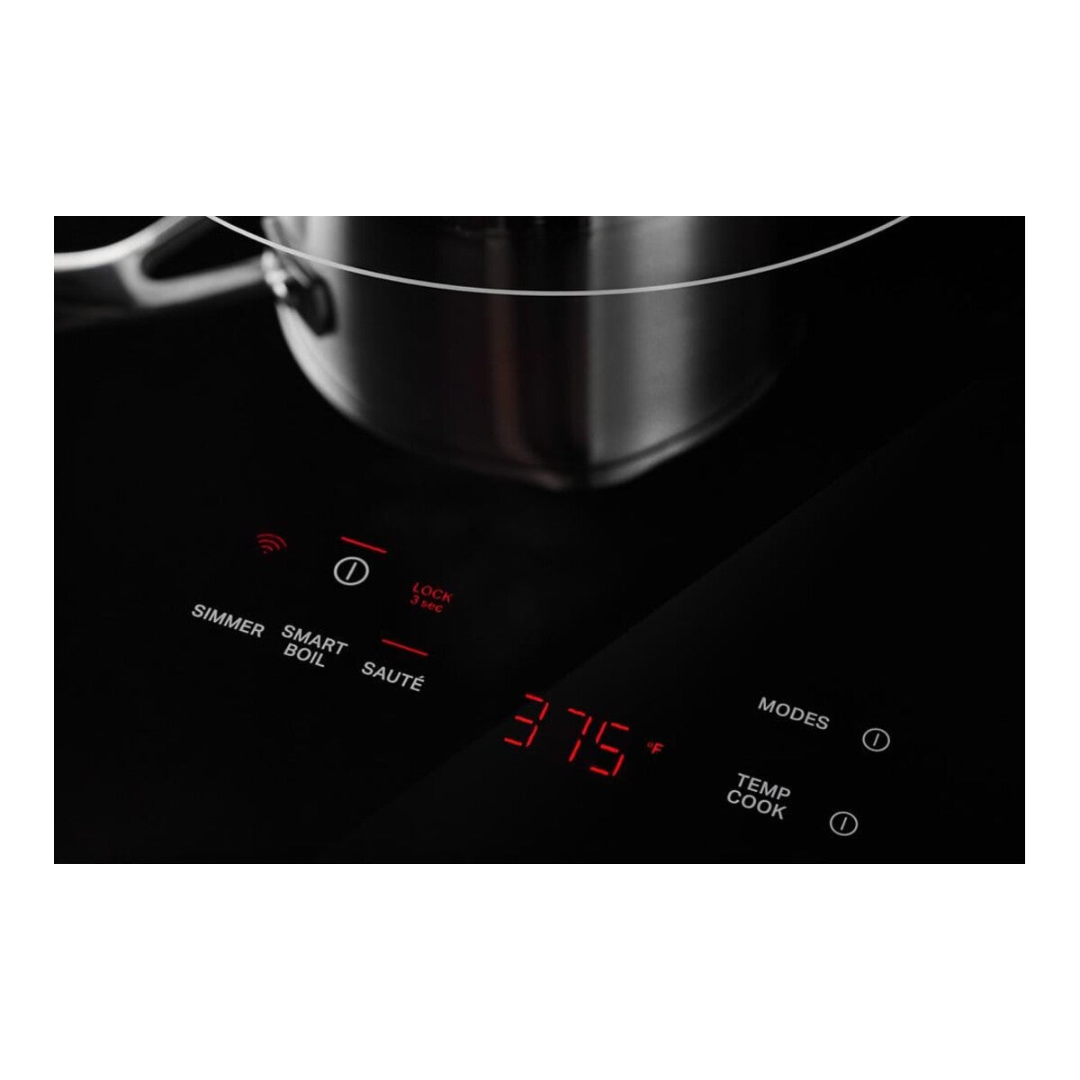 36" Intelligent Induction Cooktop with Temp Cook™ Technology and WipeClean™ Coating